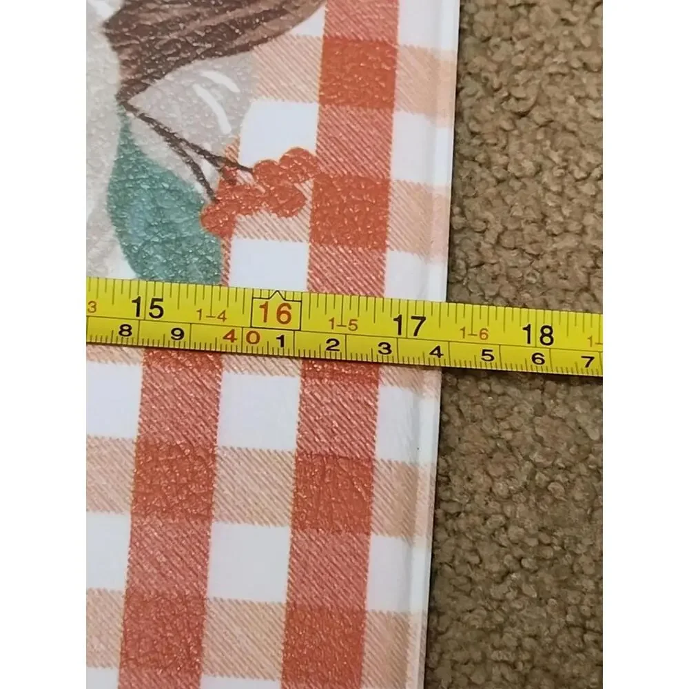Perfect Harvest Cushioned Pumpkin Kitchen Mat